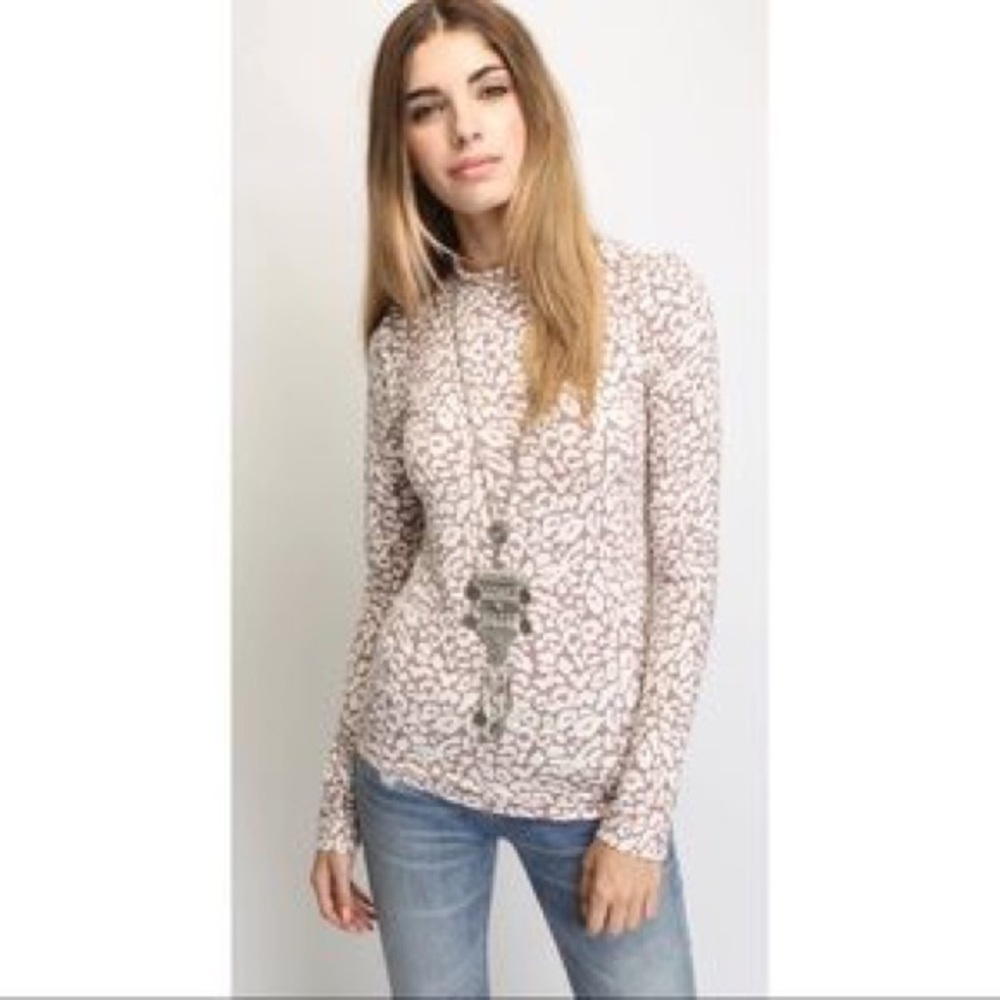3/$15 Free People Mock Neck Long sleeve
